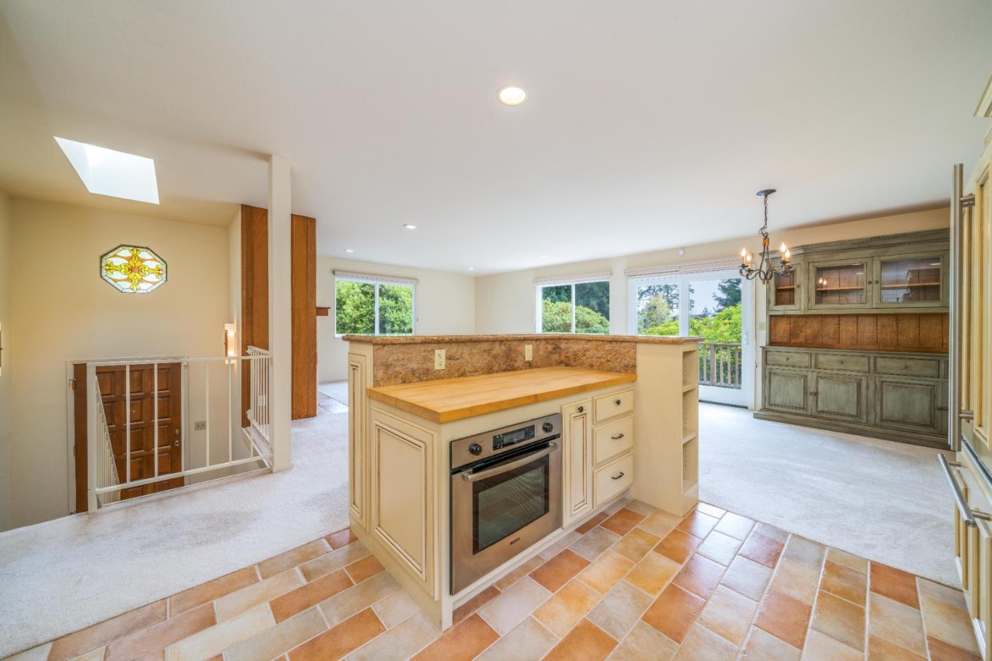 533 La Honda Drive Aptos, CA 95003 - Photo 14 of 44 a kitchen with a stove and a sink