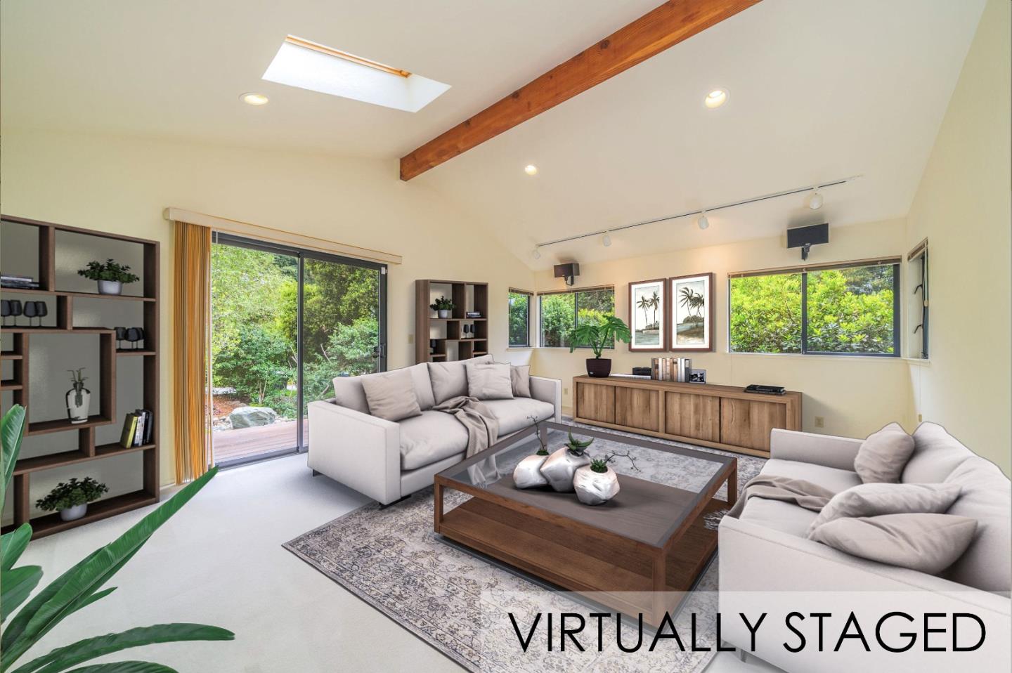 533 La Honda Drive Aptos, CA 95003 - Photo 29 of 44 a living room with furniture and a large window