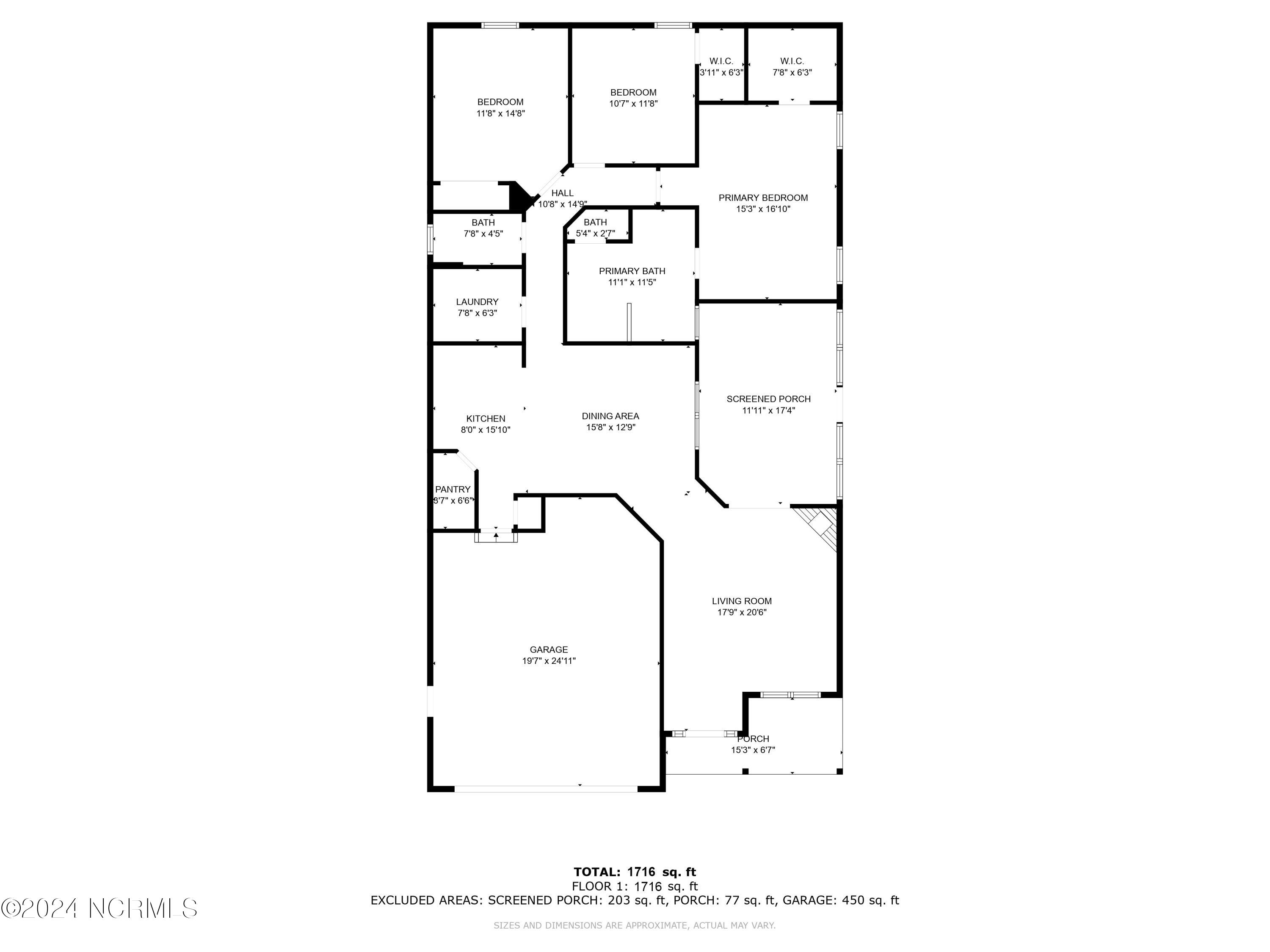1504 Stones Edge Loop Road Wilmington, NC 28405 - Photo 58 of 60 Floor Plan