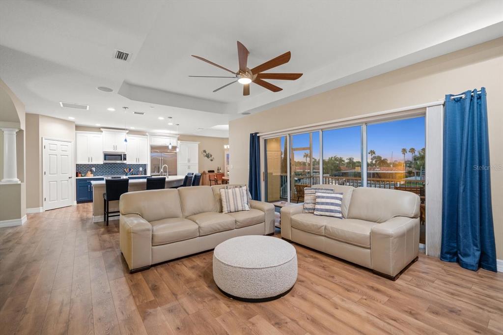 3339 Seaway Drive New Port Richey, FL 34652 - Photo 30 of 48 a living room with furniture and a large window