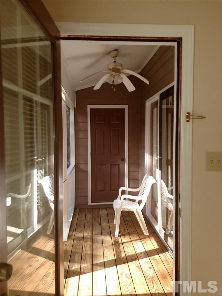 131 Renwick Court Raleigh, NC 27615 - Photo 18 of 21 a view of entryway with a floor to ceiling window