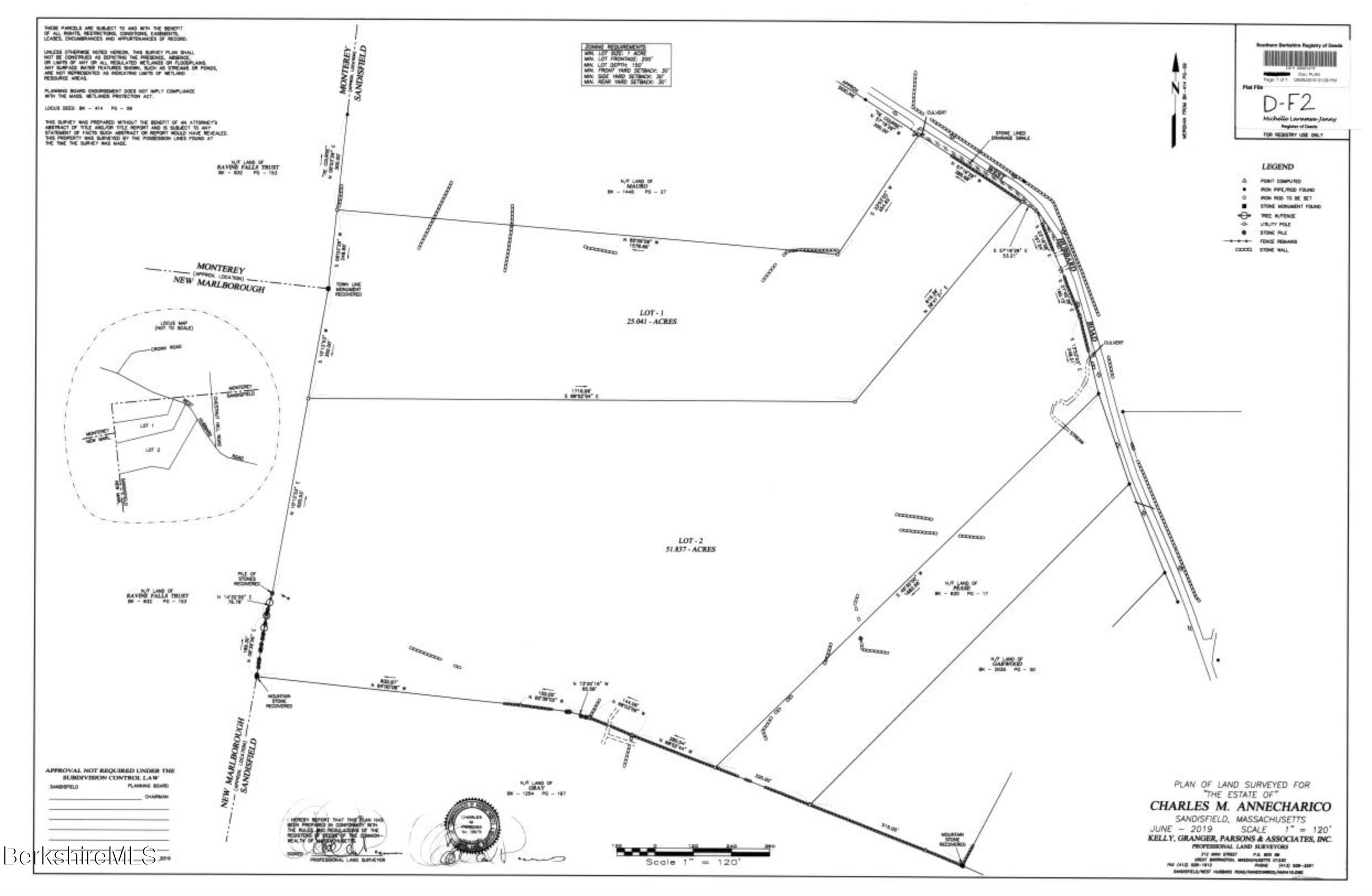 12 West Hubbard Road Sandisfield, MA 01255 - Photo 16 of 17 Survey