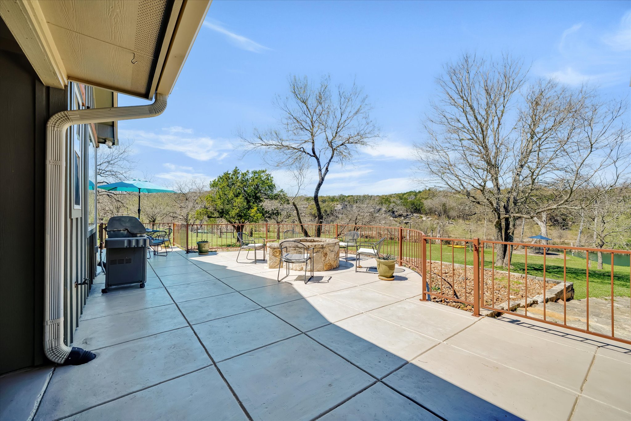 204 West Blanco Bend Drive Wimberley, TX 78676 - Photo 28 of 34 a view of outdoor space with seating area