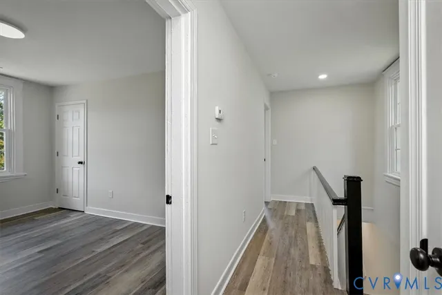 wooden floor in a gallery