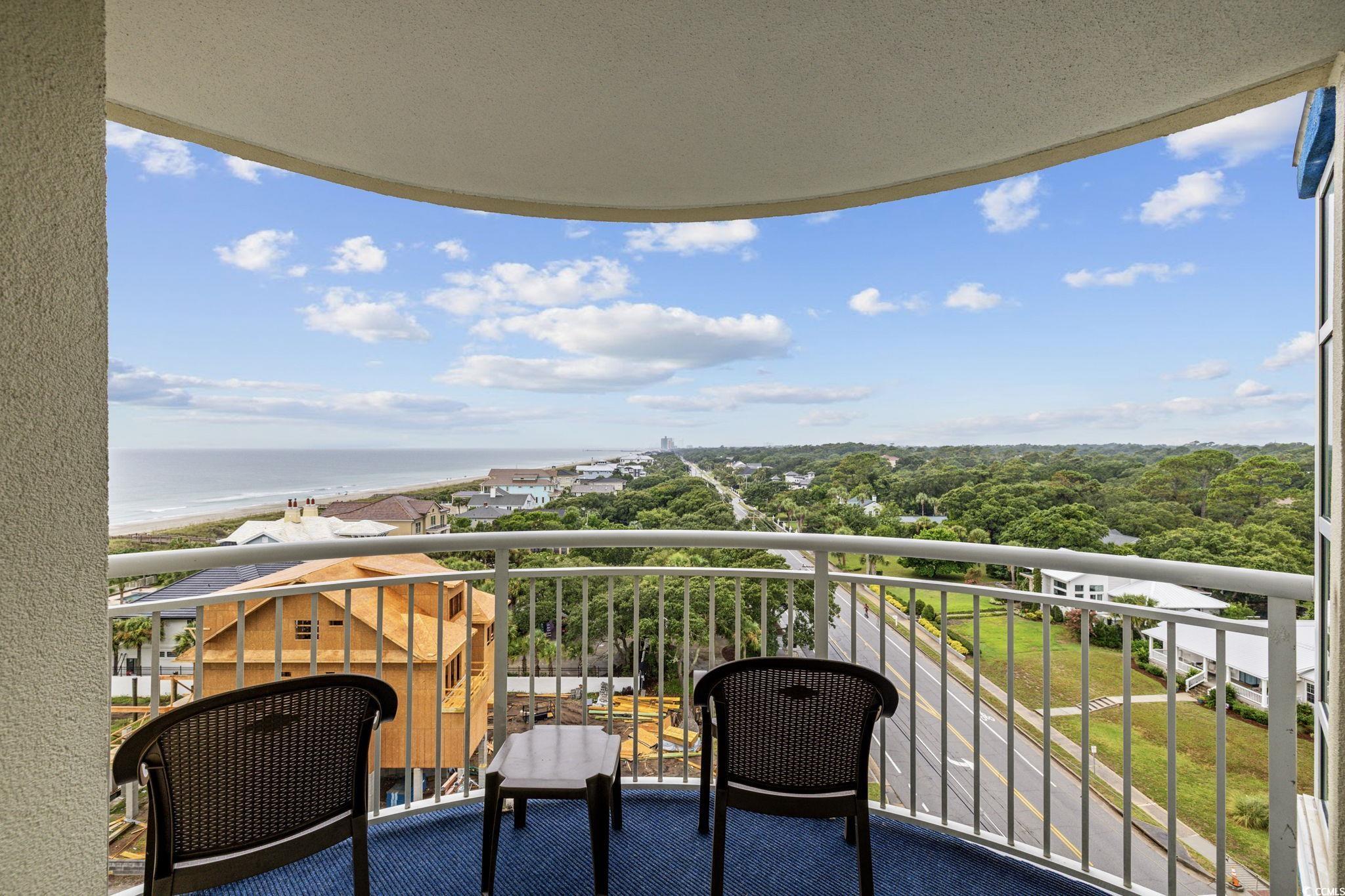 5200 North Ocean Boulevard, Unit 857 Myrtle Beach, SC 29577 - Photo 6 of 40 Balcony featuring a water view
