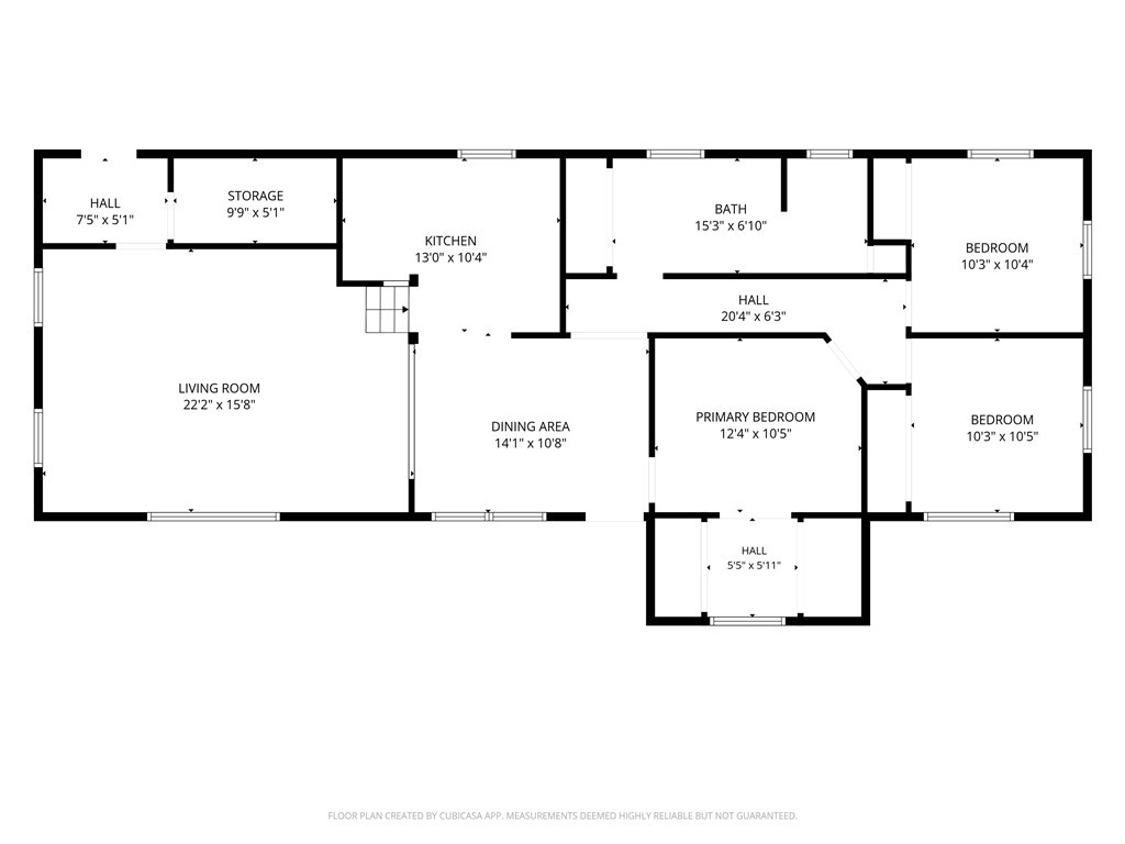302 Chevis Road Savannah, GA 31419 - Photo 31 of 31 Floor Plan- Actual Dimensions may vary slighly from displayed