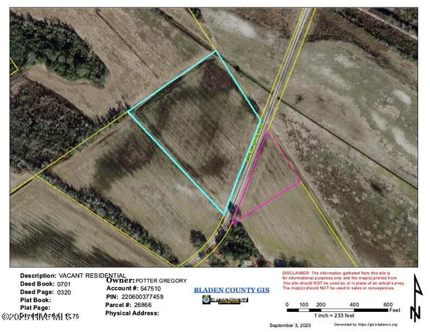 $84,000 | Tbd James Porter Road, Kelly, NC 28448