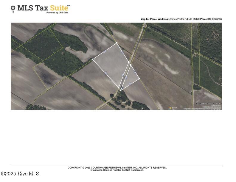 Tbd James Porter Road Kelly, NC 28448 - Photo 4 of 11 CRS Data - Property Map for James Porter