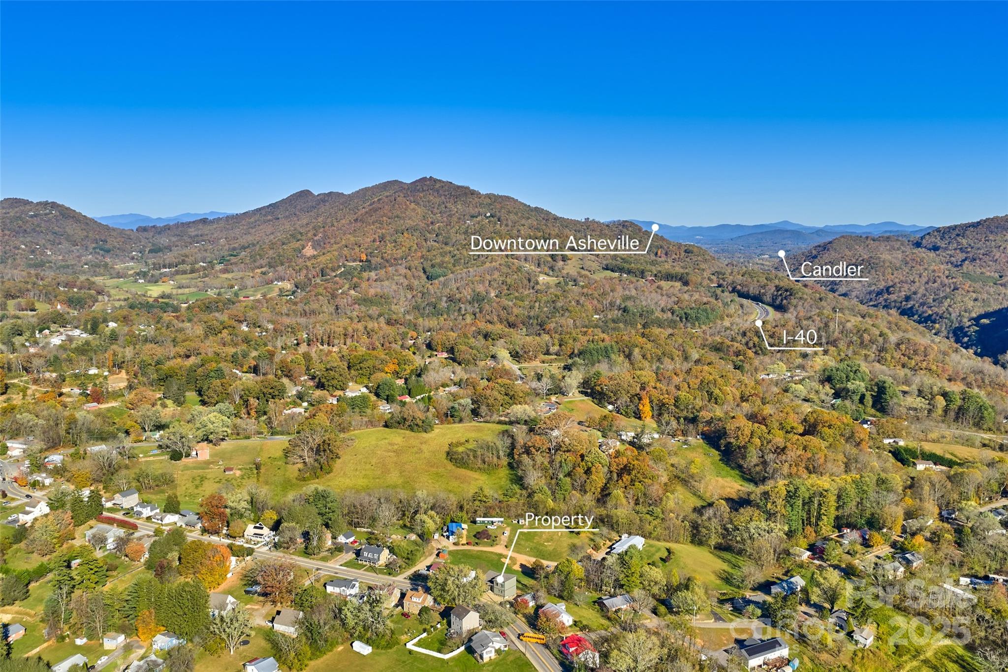 872 Newfound Road Canton, NC 28716 - Photo 39 of 44 a view of a large mountain with mountains in the background