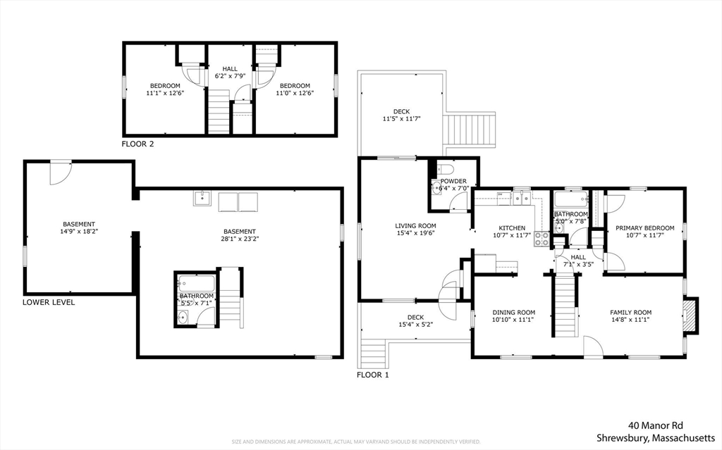 40 Manor Road Shrewsbury, MA 01545 - Photo 19 of 29