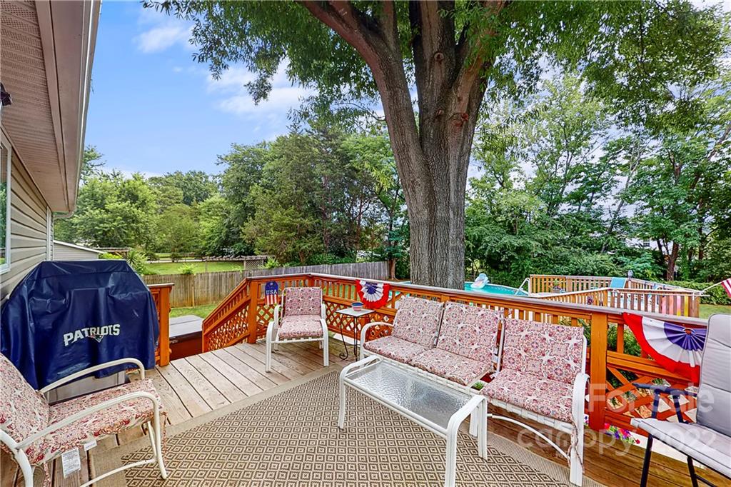 12118 Mapleton Road Charlotte, NC 28273 - Photo 35 of 48 a view of outdoor space with seating