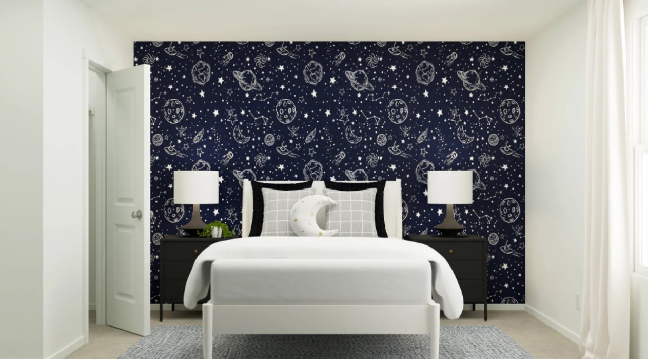 2403 Cherry Ruby Drive Rosharon, TX 77583 - Photo 20 of 30 a bedroom with a bed and a large window