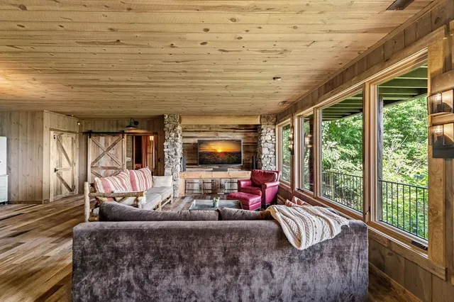 a view of a chairs and tables in the patio