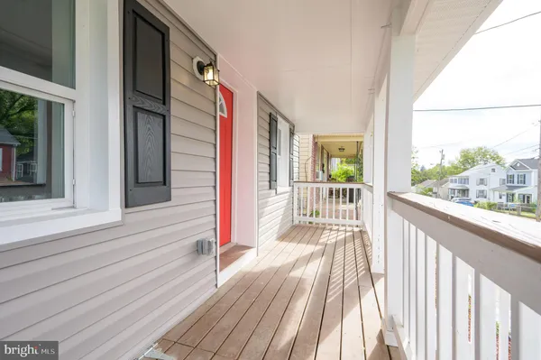a view of a house with a balcony