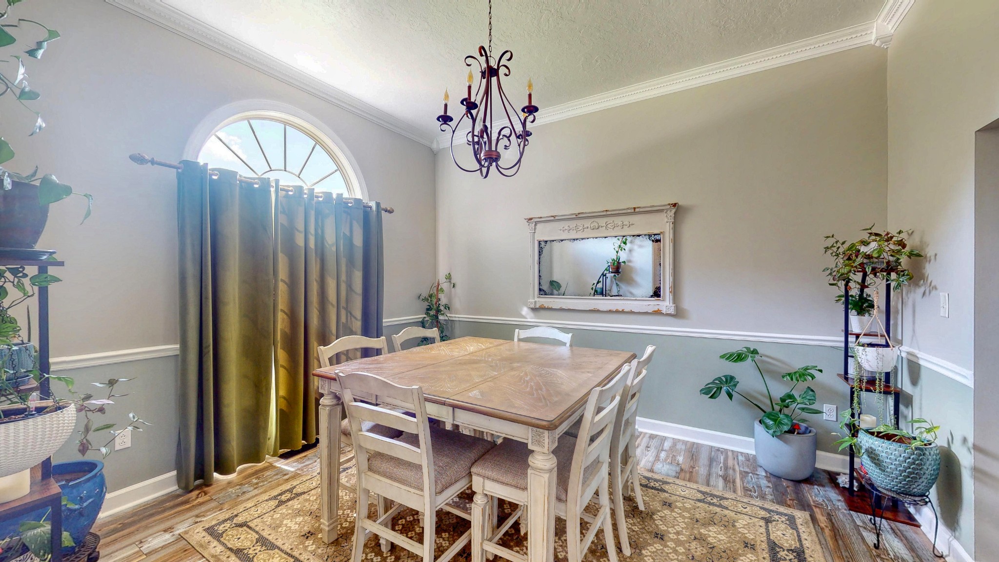 382 Timber Lane Huntingdon, TN 38344 - Photo 19 of 32 a view of a dining room with furniture window and wooden floor
