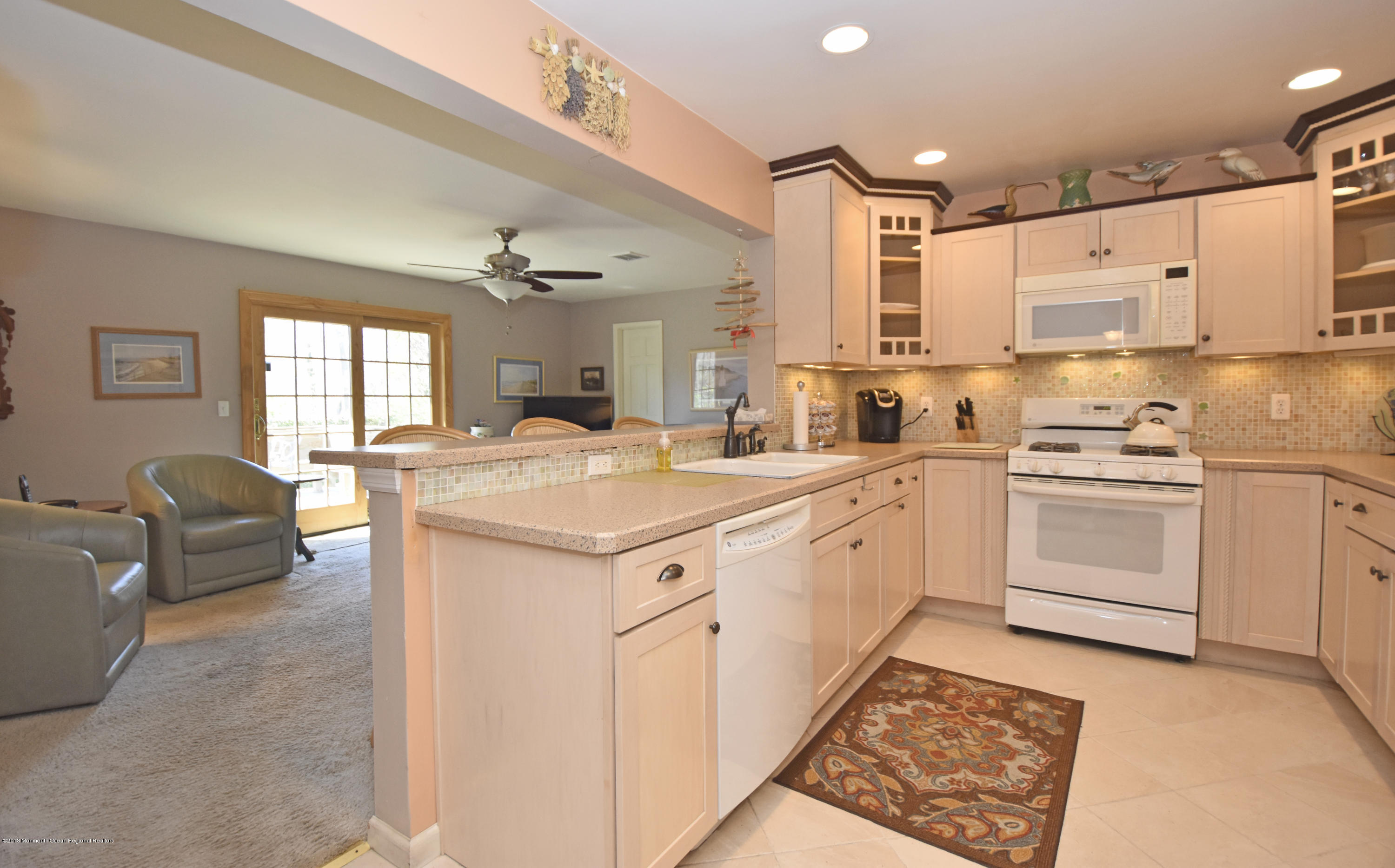 109 Meadowbrook Road Spring Lake Heights, NJ 07762 - Photo 9 of 31 Kitchen to Family Room