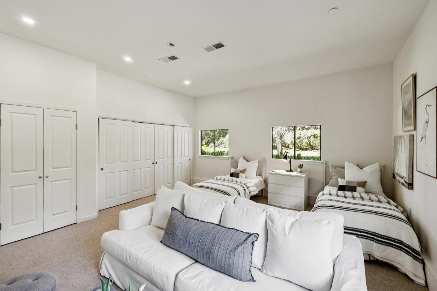 5700 Carmel Valley Road Carmel, CA 93923 - Photo 34 of 66 a living room with furniture and a window