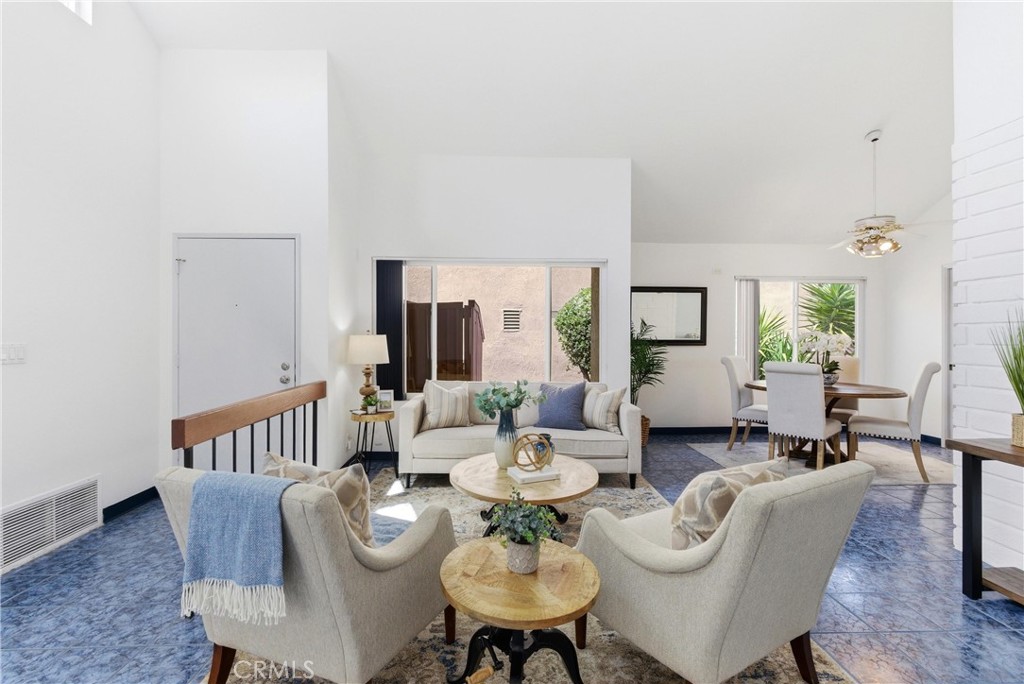 233 Brookshire Place Brea, CA 92821 - Photo 11 of 46 a view of a dining room with furniture and wooden floor