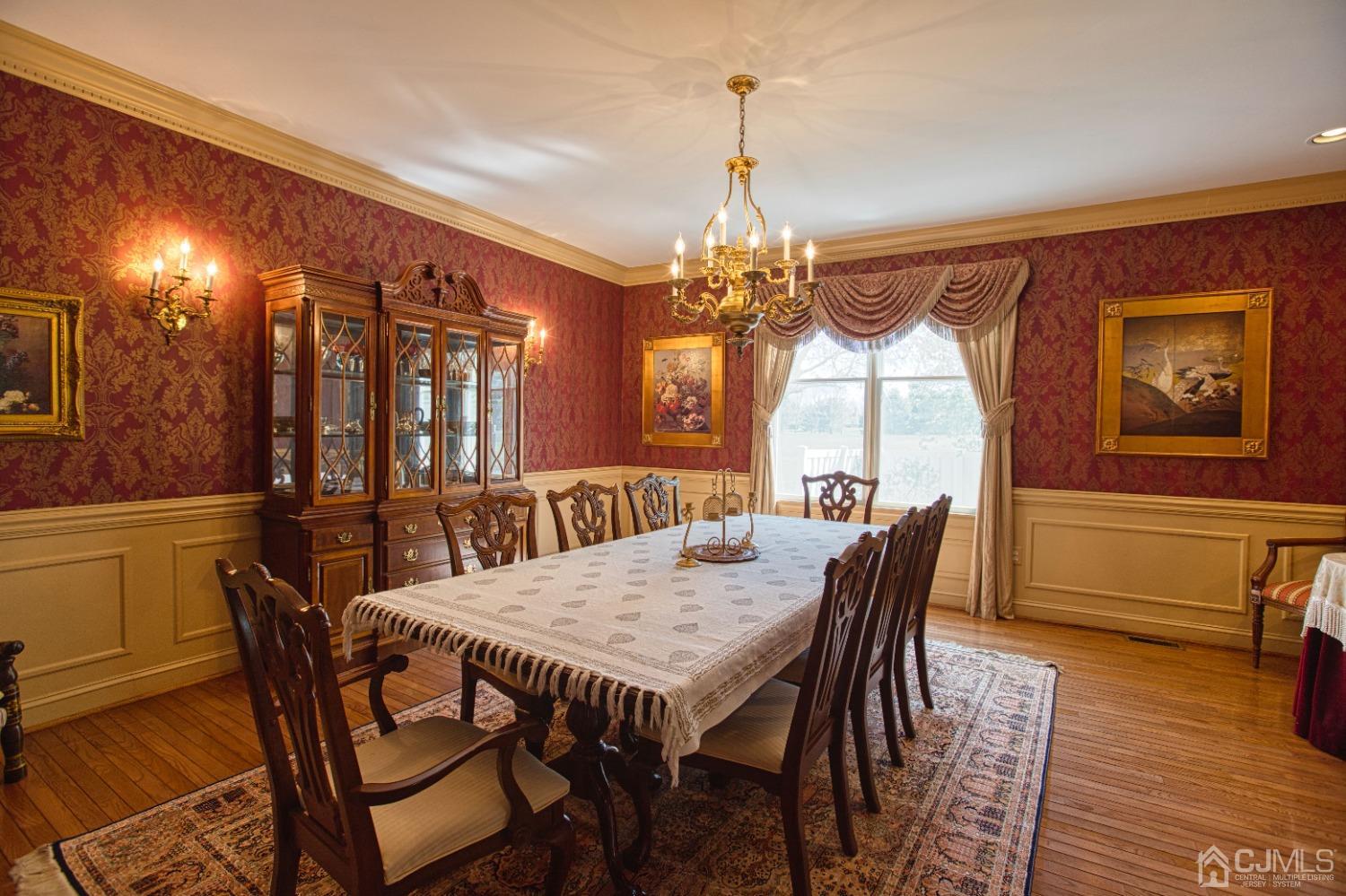17 Grovers Mill Road Plainsboro, NJ 08536 - Photo 22 of 69 a view of a dining room with furniture window and wooden floor