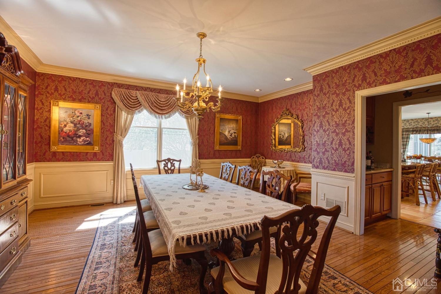 17 Grovers Mill Road Plainsboro, NJ 08536 - Photo 23 of 69 a view of a dining room with furniture window and wooden floor