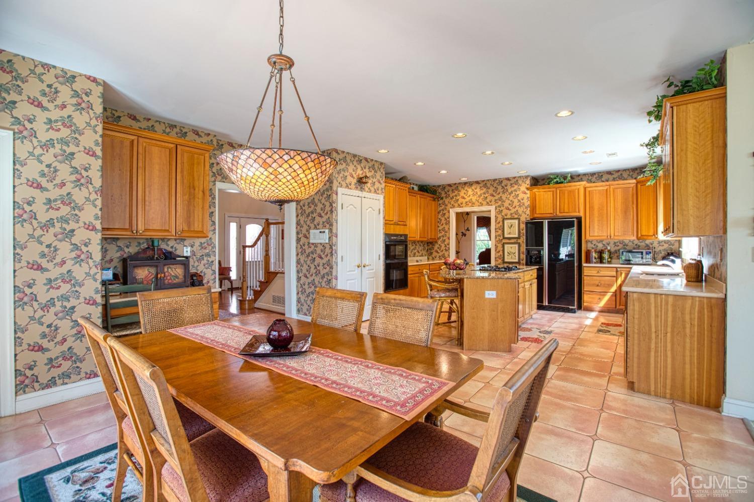 17 Grovers Mill Road Plainsboro, NJ 08536 - Photo 30 of 69 a view of a dining room with furniture window and outside view