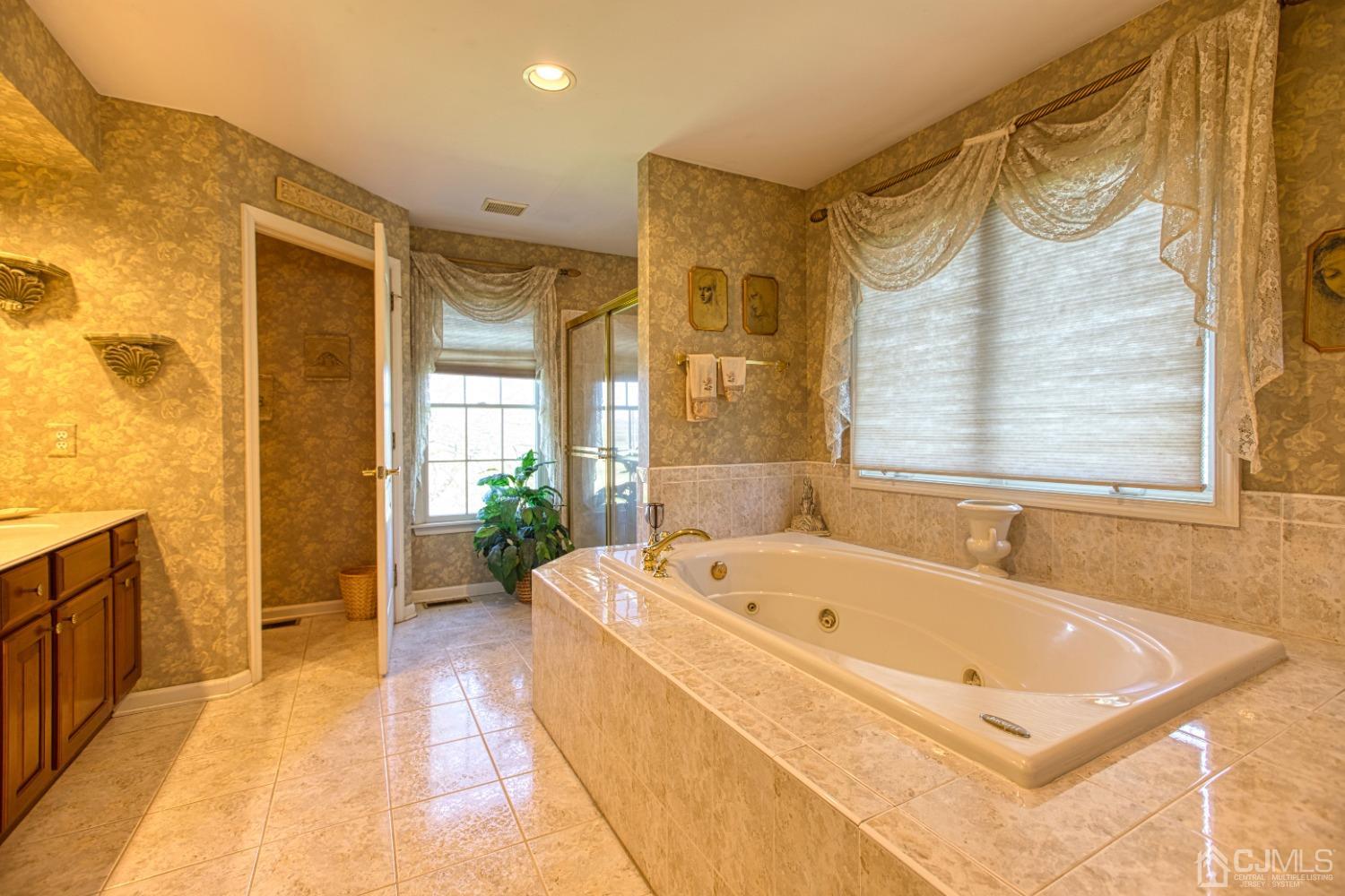 17 Grovers Mill Road Plainsboro, NJ 08536 - Photo 54 of 69 a bath tub sitting in a bathroom next to a tub