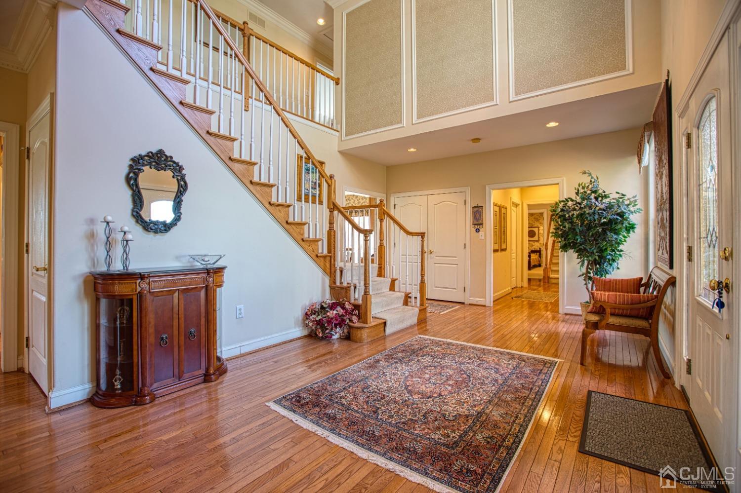 17 Grovers Mill Road Plainsboro, NJ 08536 - Photo 69 of 69 a view of entryway and hall with wooden floor