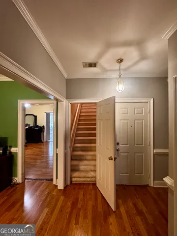 wooden floor in an empty room