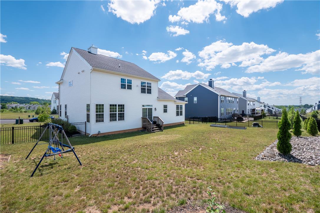640 Rinaldi Lane Easton, PA 18040 - Photo 32 of 42 A spacious yard with fenced perimeter offers ample room for recreation and outdoor enjoyment.