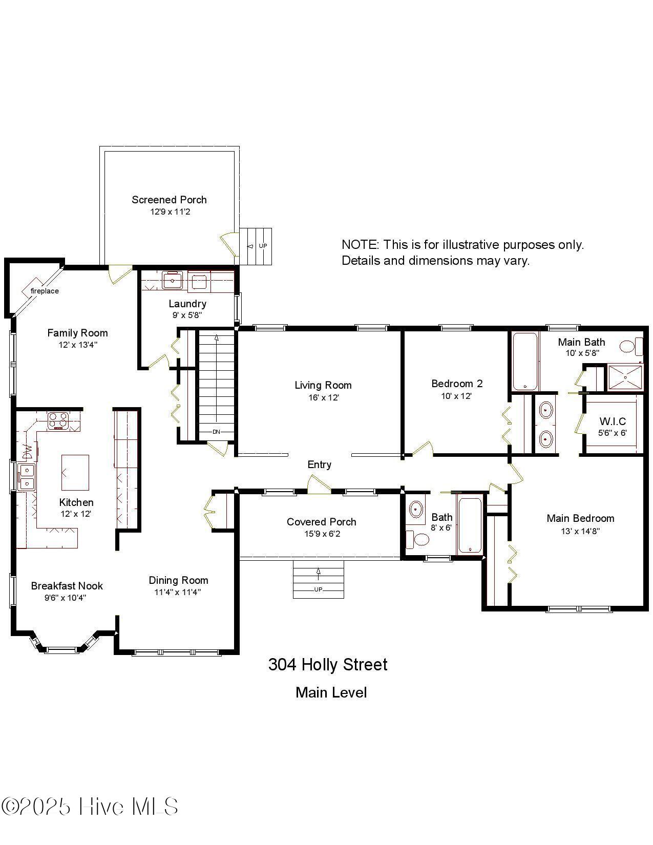 304 Holly Street Carthage, NC 28327 - Photo 43 of 46 304 Holly main level-page-001