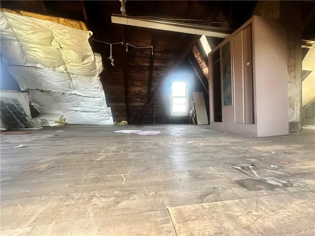 a view of an outdoor space and the window