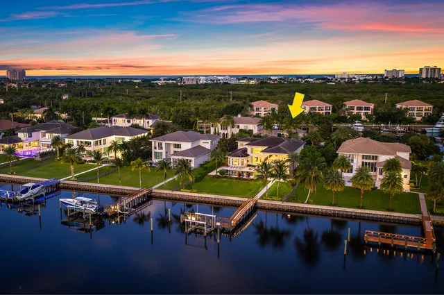 a view of a swimming pool and lake view