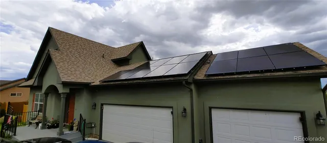 a roof view of the house