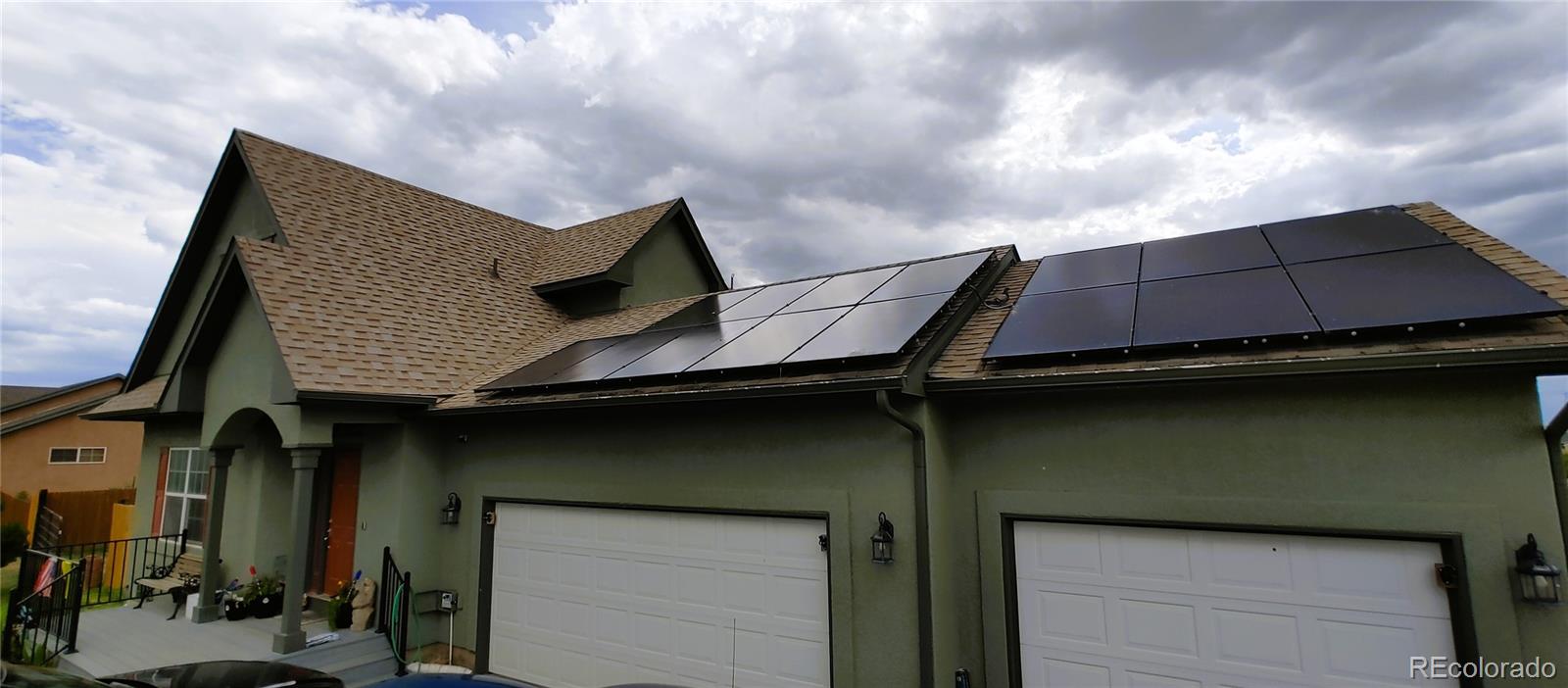 1451 Challenger Drive Pueblo West, CO 81007 - Photo 14 of 26 a roof view of the house