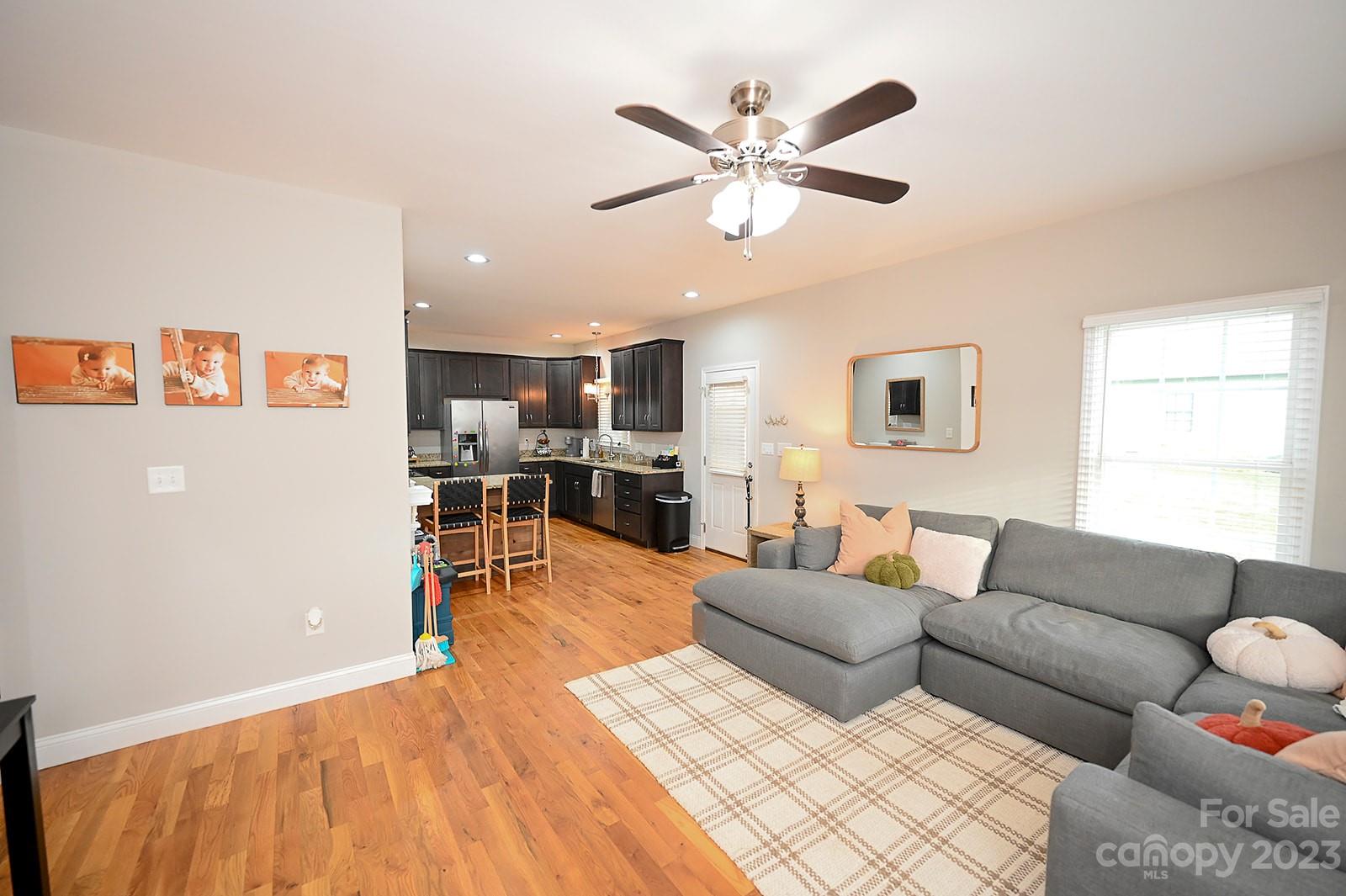 294 East High Road Bostic, NC 28018 - Photo 4 of 25 a living room with furniture and kitchen view