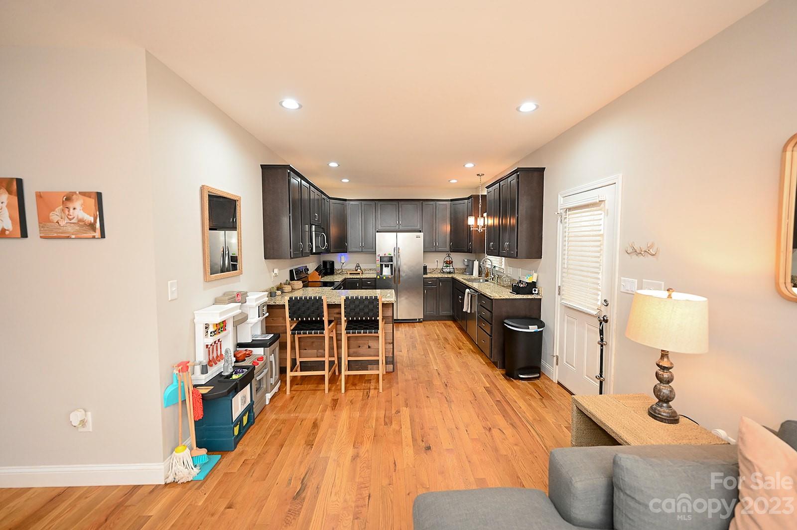 294 East High Road Bostic, NC 28018 - Photo 7 of 25 a living room with furniture and kitchen view
