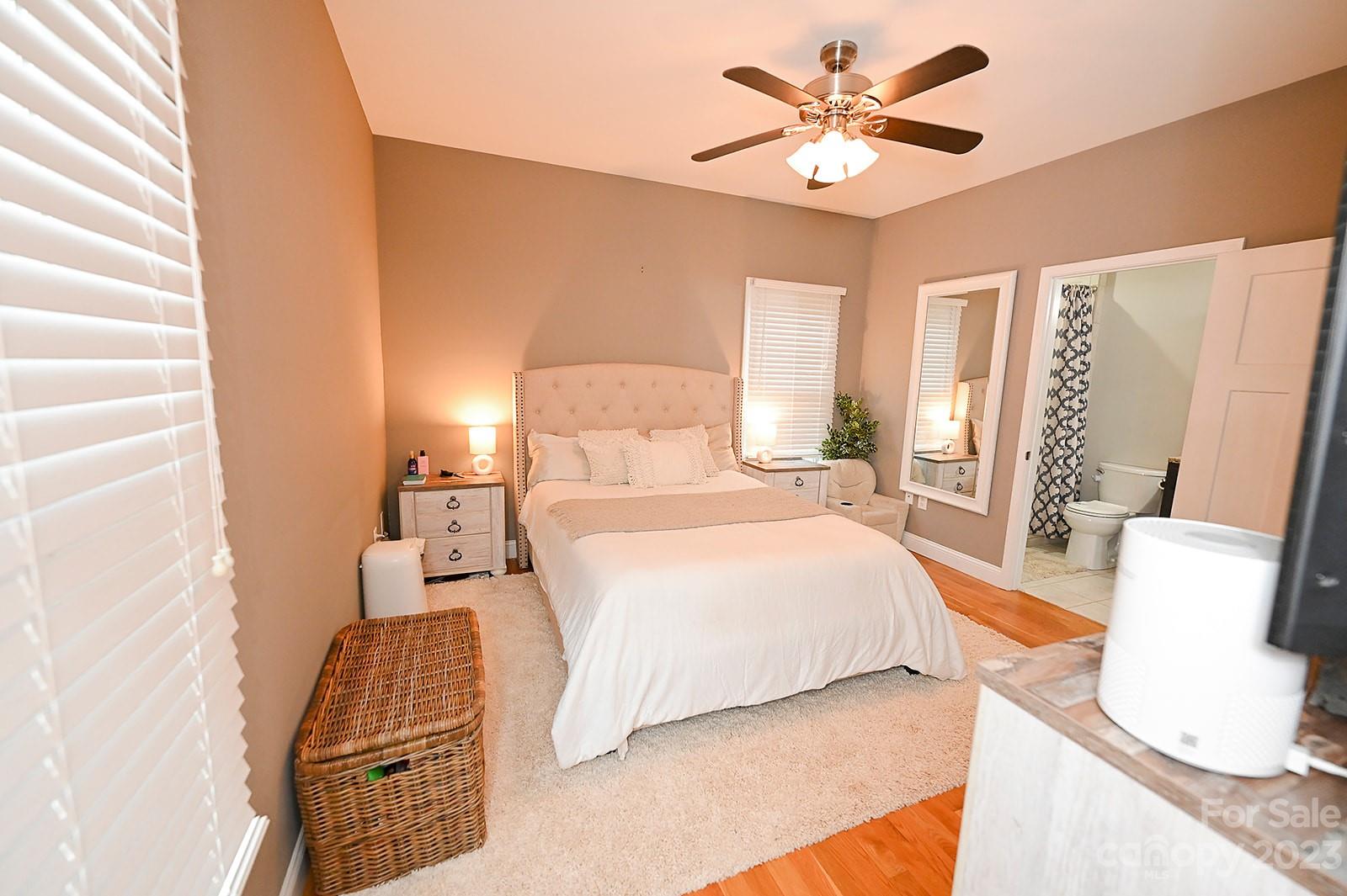 294 East High Road Bostic, NC 28018 - Photo 10 of 25 a bedroom with a bed and a couch