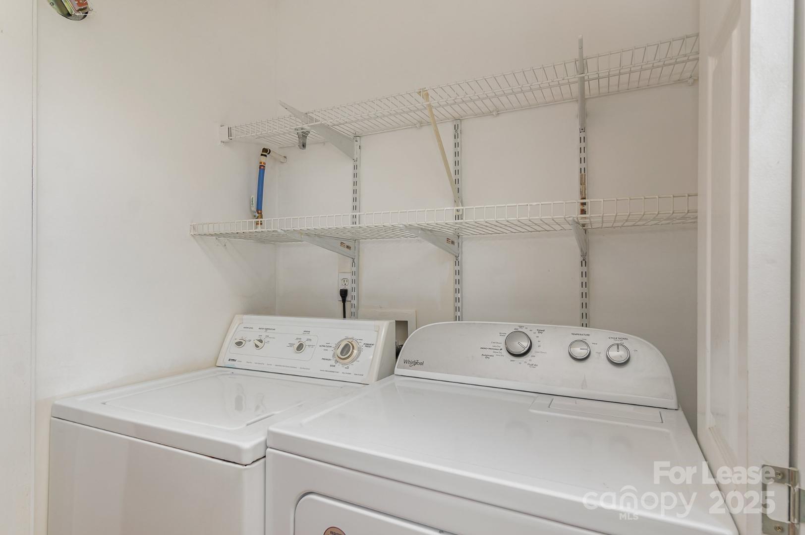 2716 Rabbit Ridge Drive Bessemer City, NC 28016 - Photo 15 of 15 a utility room with dryer and washer