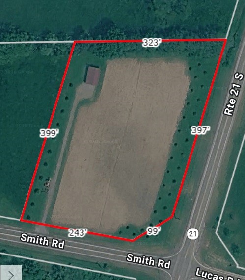 5750 Smith Road Canandaigua Town, NY 14424 - Photo 3 of 8 when portion of the field was plowed and planted!