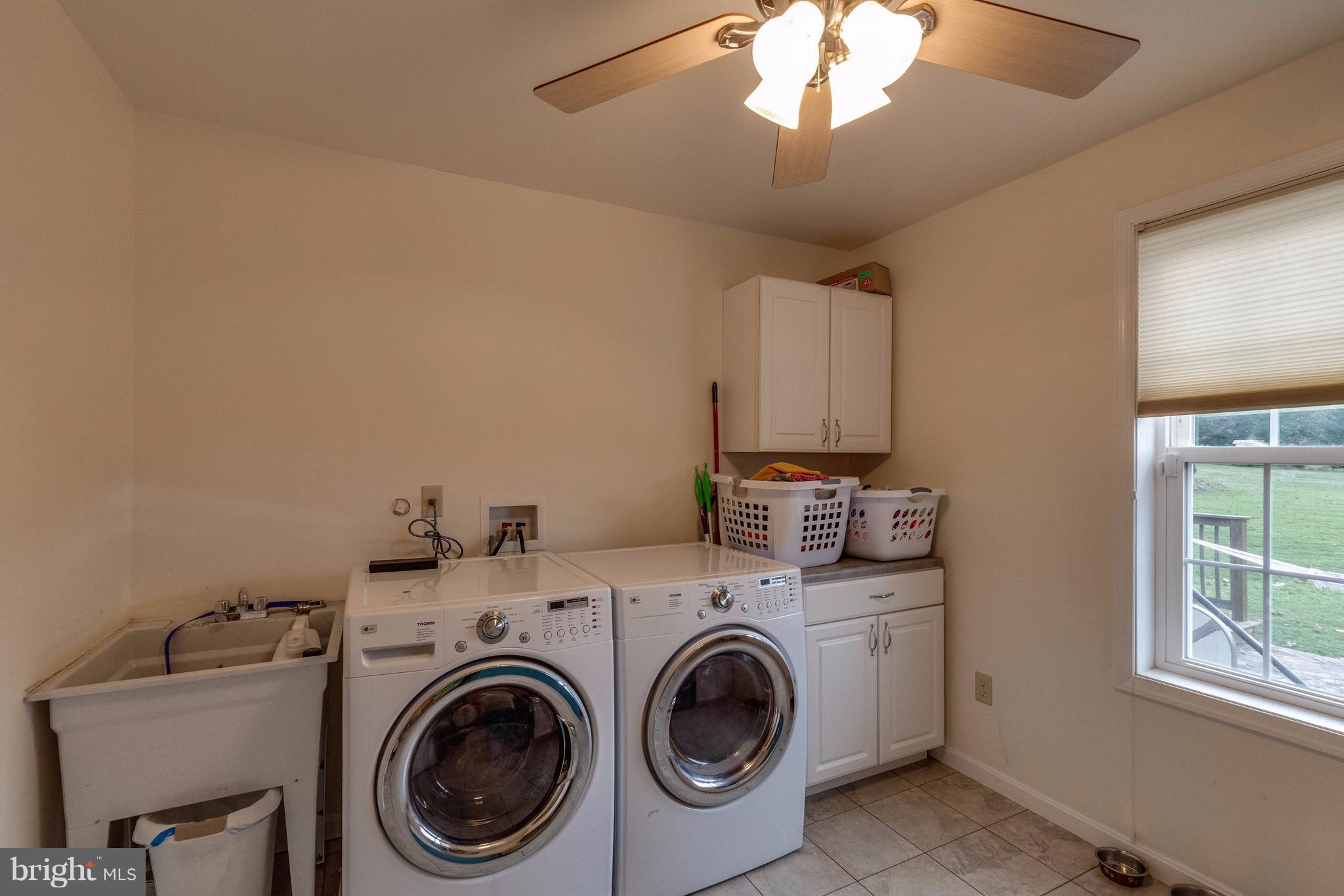 25453 Highfield Road Cascade, MD 21719 - Photo 17 of 30 a view of a storage & utility room with a washer dryer