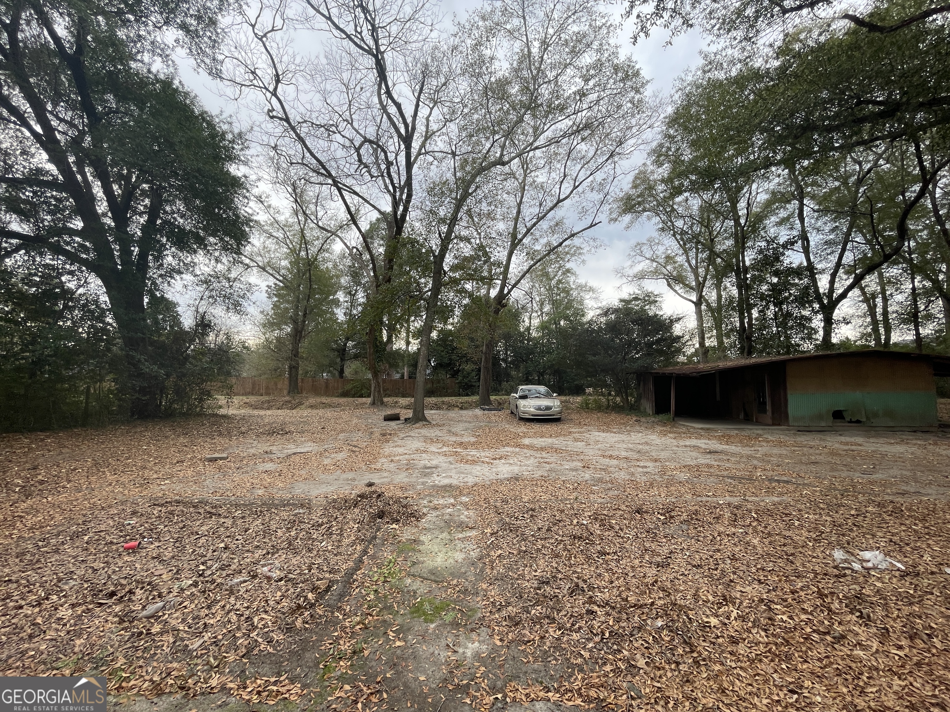 104 4th Street Cochran, GA 31014 - Photo 40 of 41 a backyard of a house with lots of green space