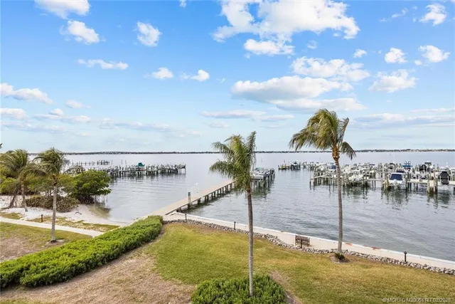 a swimming pool with outdoor view