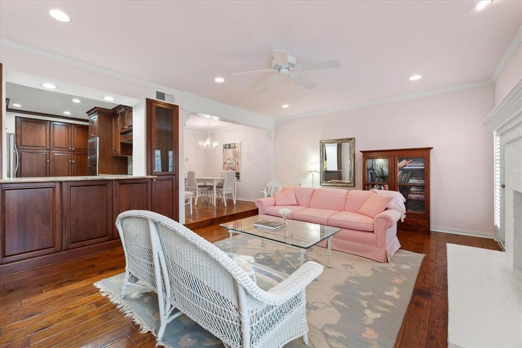 1109 Roaring Springs Road, Unit 1109 Fort Worth, TX 76114 - Photo 15 of 35 a living room with furniture and a large window