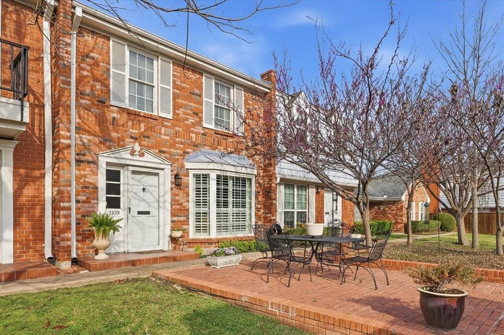 1109 Roaring Springs Road, Unit 1109 Fort Worth, TX 76114 - Photo 2 of 35 front view of a building with a patio