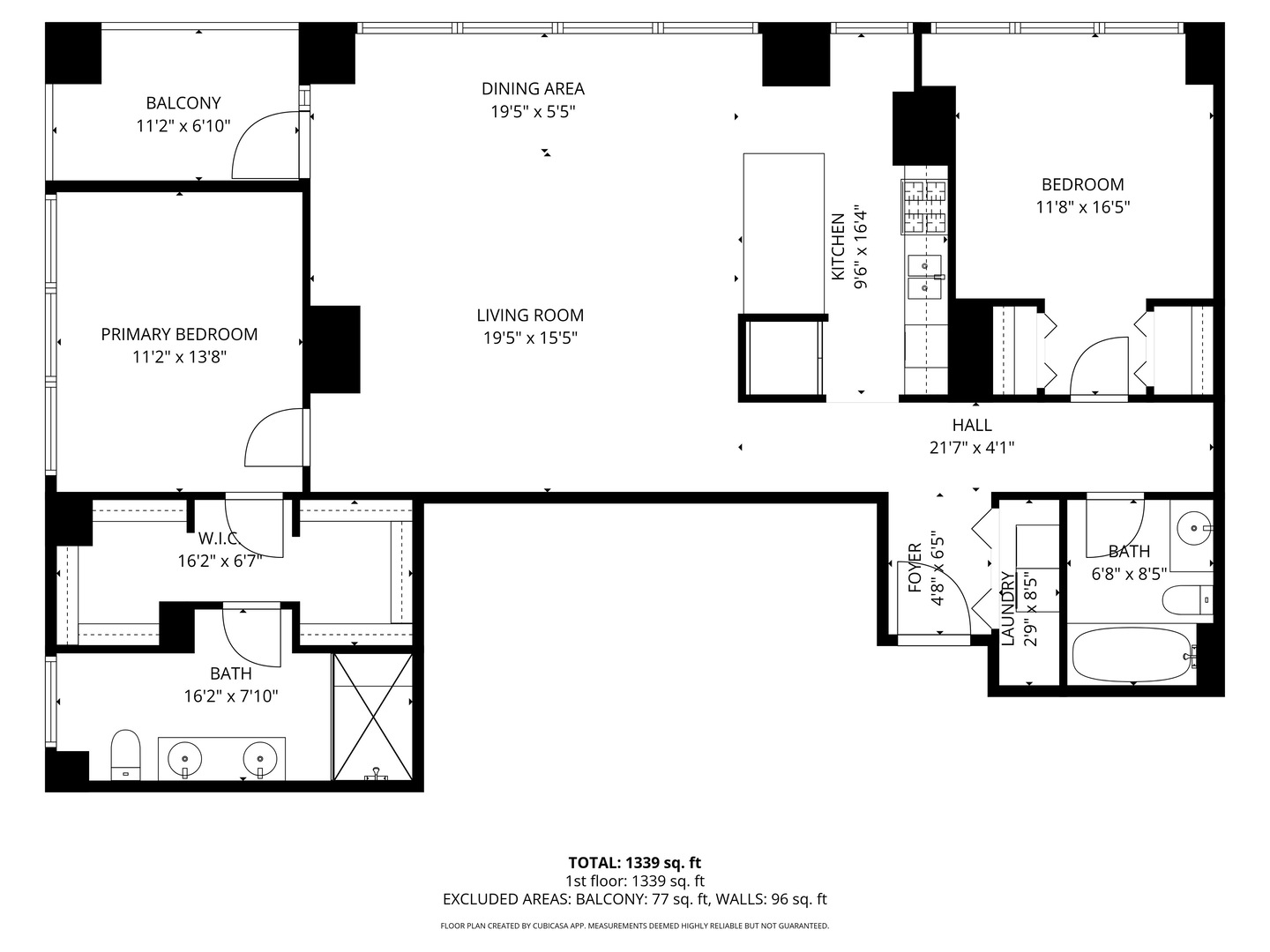 8 East Randolph Street, Unit 1208 Chicago, IL 60601 - Photo 27 of 27 a picture of a floor plan