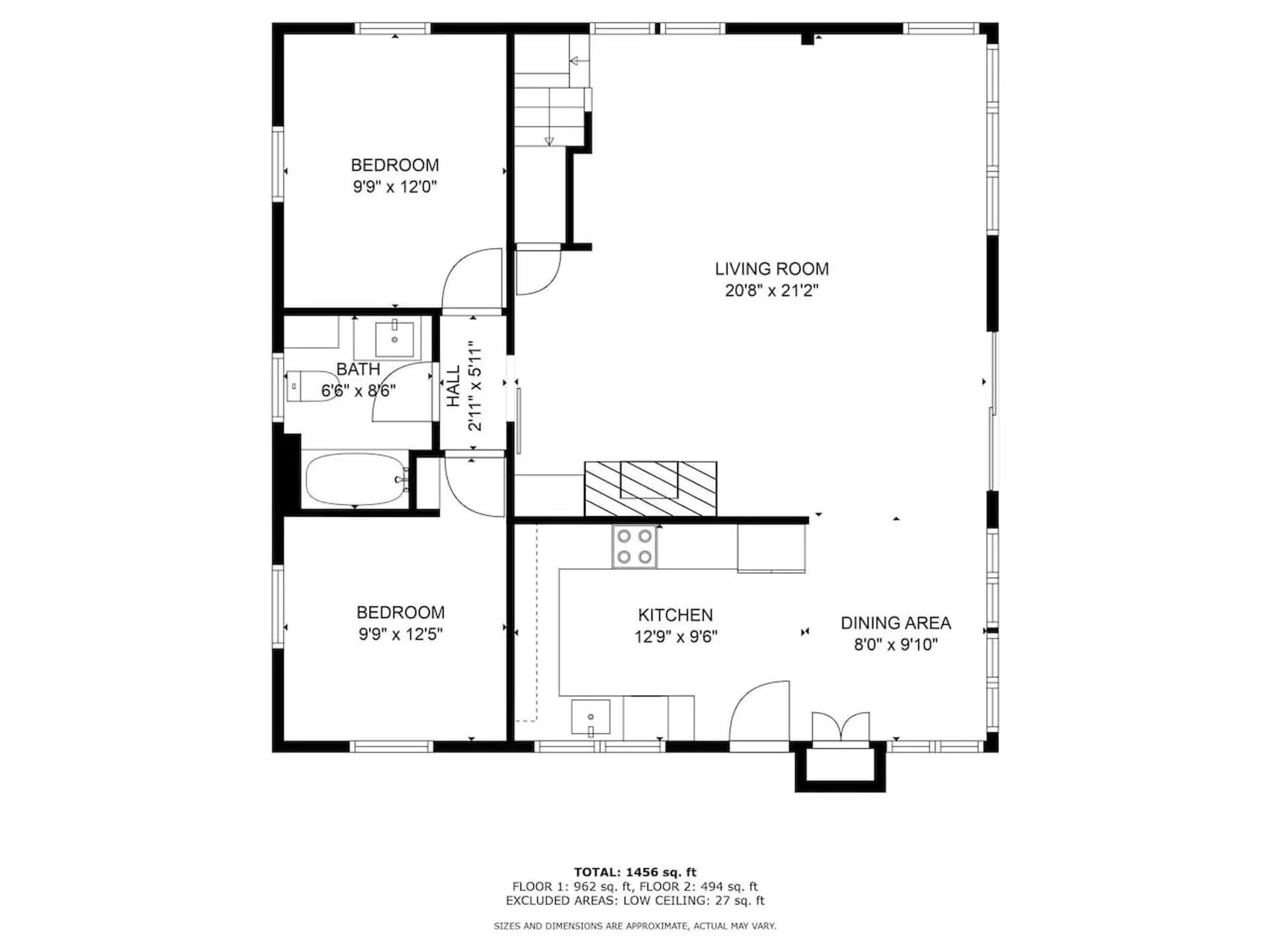1485 Richville Road Standish, ME 04084 - Photo 39 of 81 1st Floor Layout