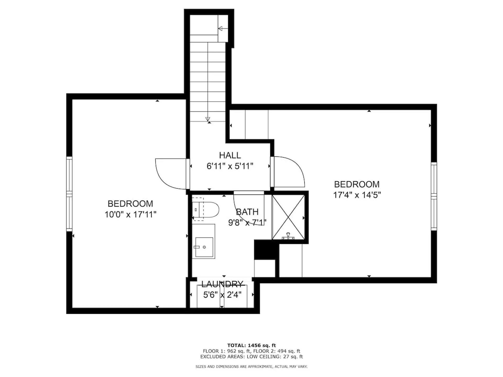 1485 Richville Road Standish, ME 04084 - Photo 58 of 81 2nd Floor Layout