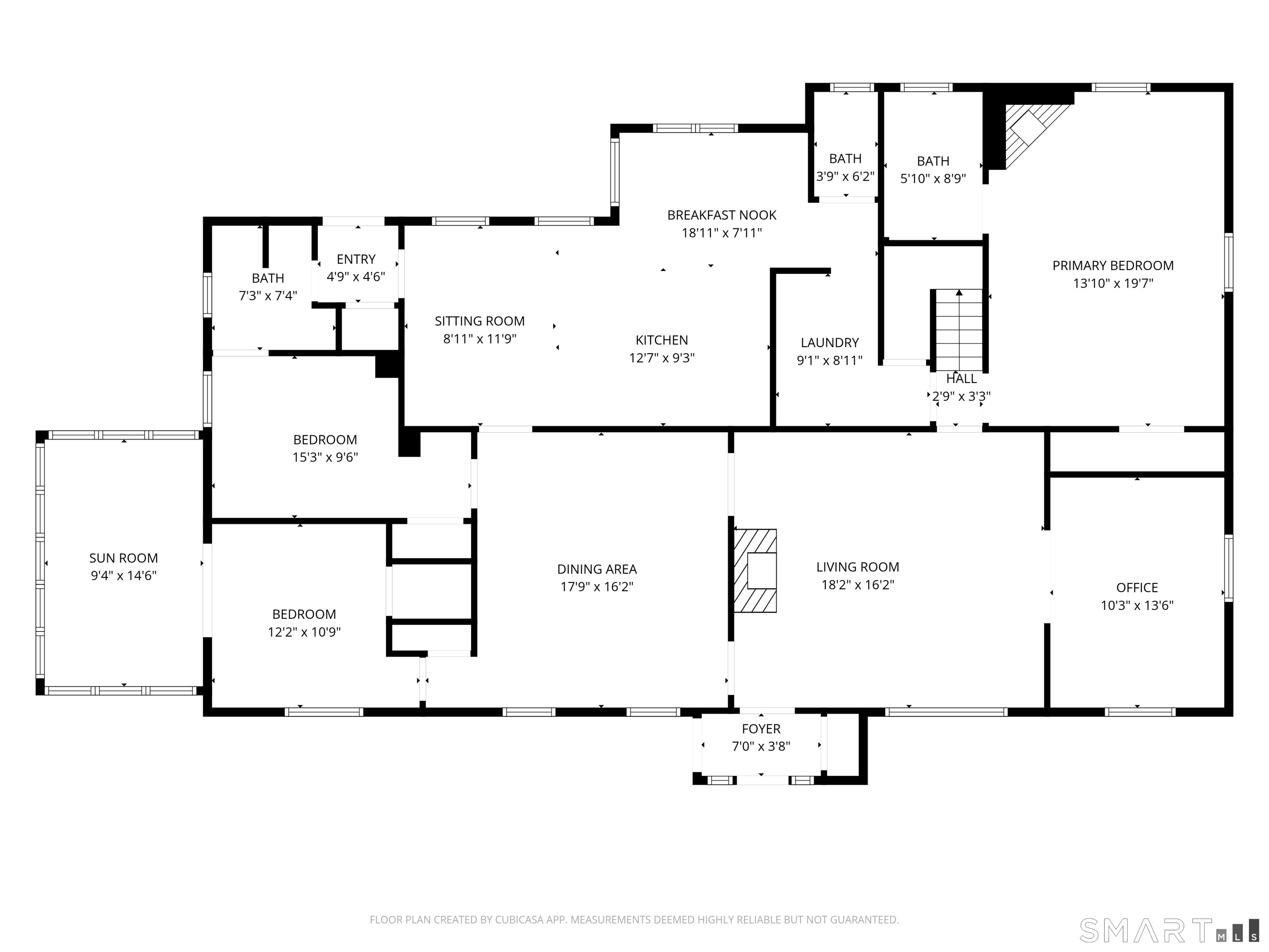 29 South Main Street Windsor Locks, CT 06096 - Photo 3 of 4 First Floor Floorplan