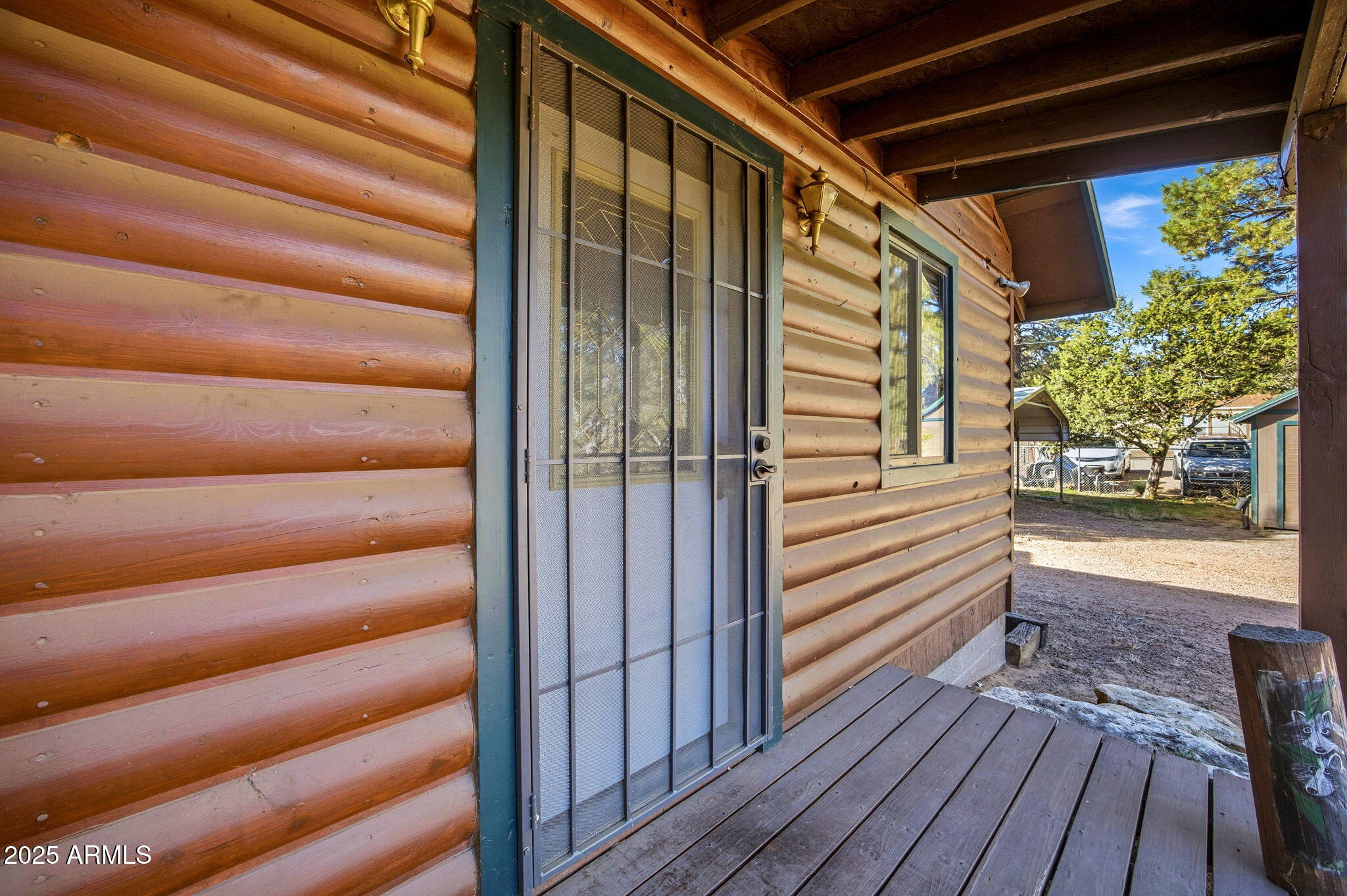 3157 Tonto Drive Overgaard, AZ 85933 - Photo 5 of 22 a view of outdoor space with wooden floor and barbeque oven