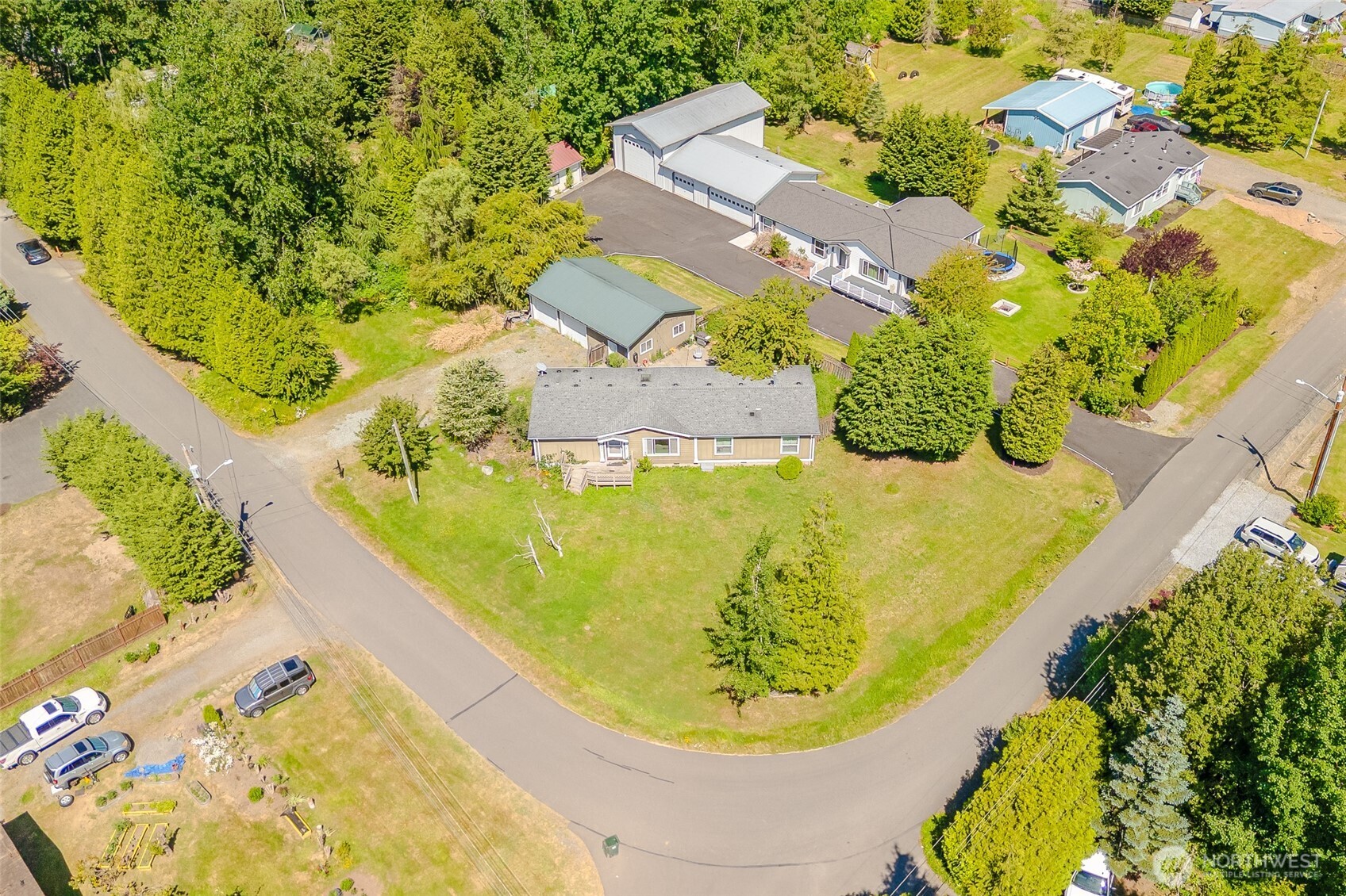 4230 Cody Road Blaine, WA 98230 - Photo 2 of 38 a view of a swimming pool in the backyard